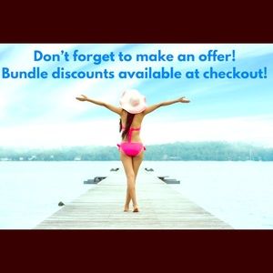 Discount and offers are welcome !